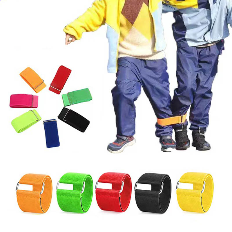 Kids Outdoor Games For Party - Outdoor Fun Three Legged Race Bands