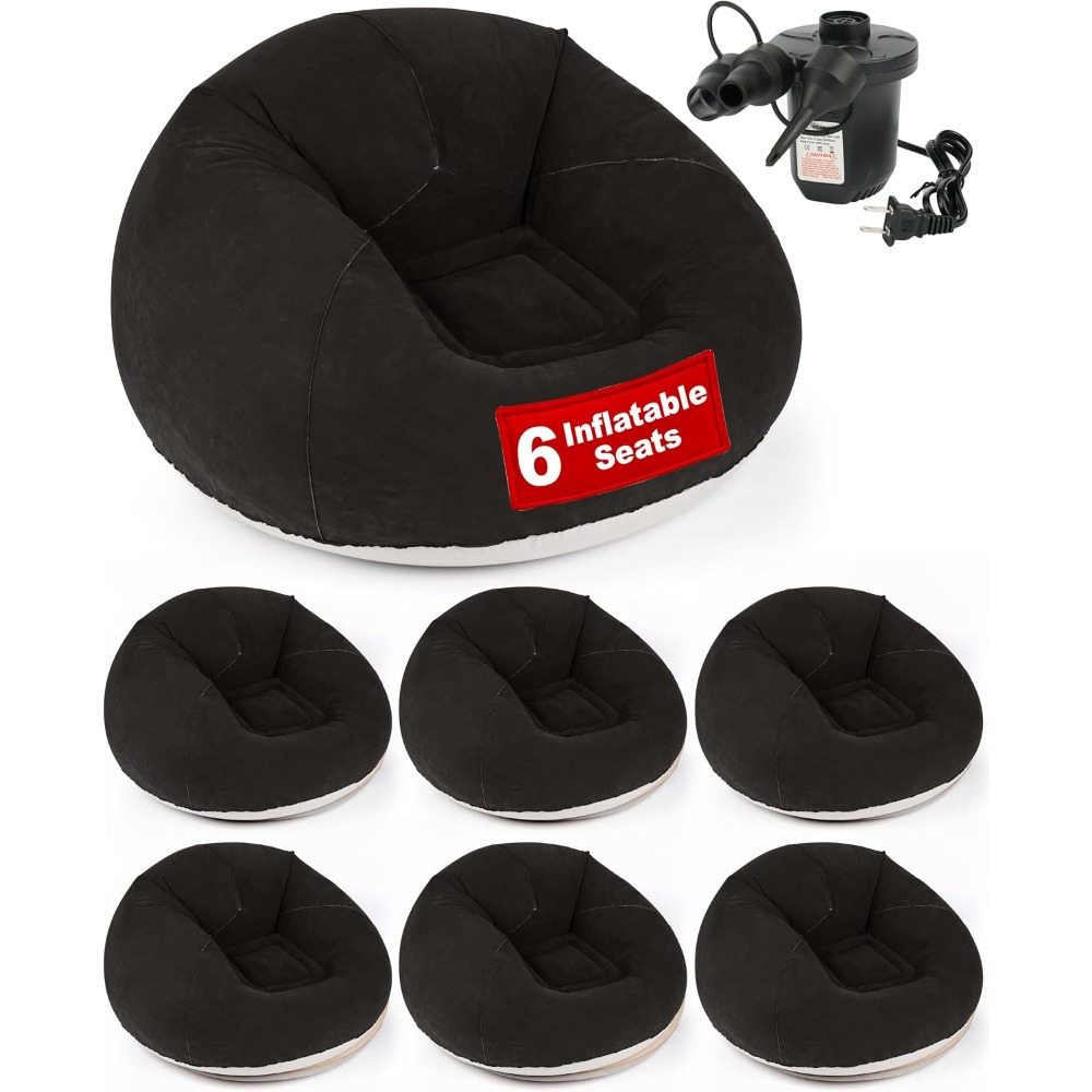 Kids Outdoor Bean Bag - Inflatable Bean Bag Chair with Electric