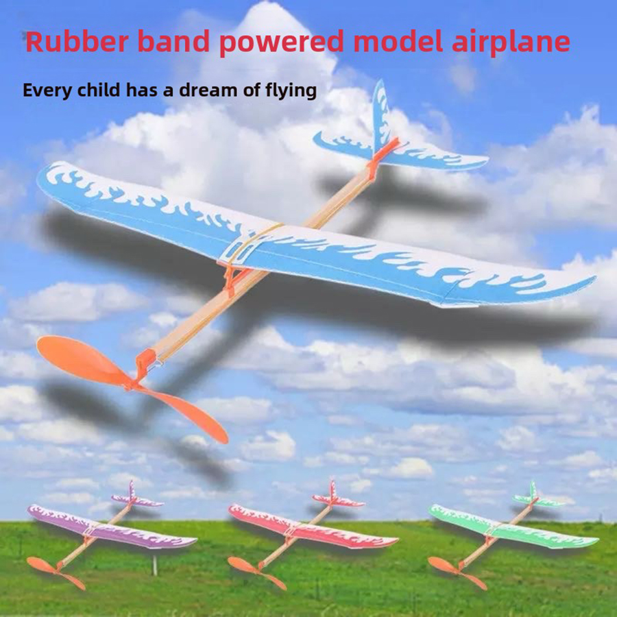 DIY Rubber Band Airplanes Powe - Kids Outdoor Activity Toys ulasan dan harga
