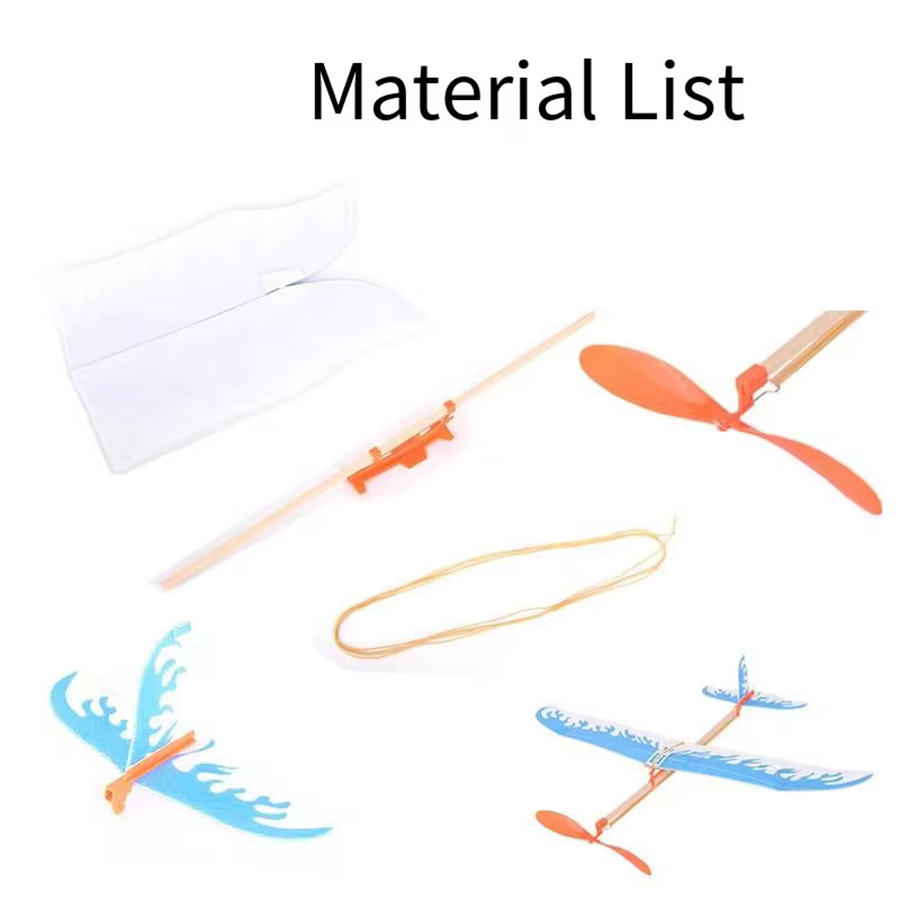 DIY Rubber Band Airplanes Powe - Kids Outdoor Activity Toys ulasan dan harga
