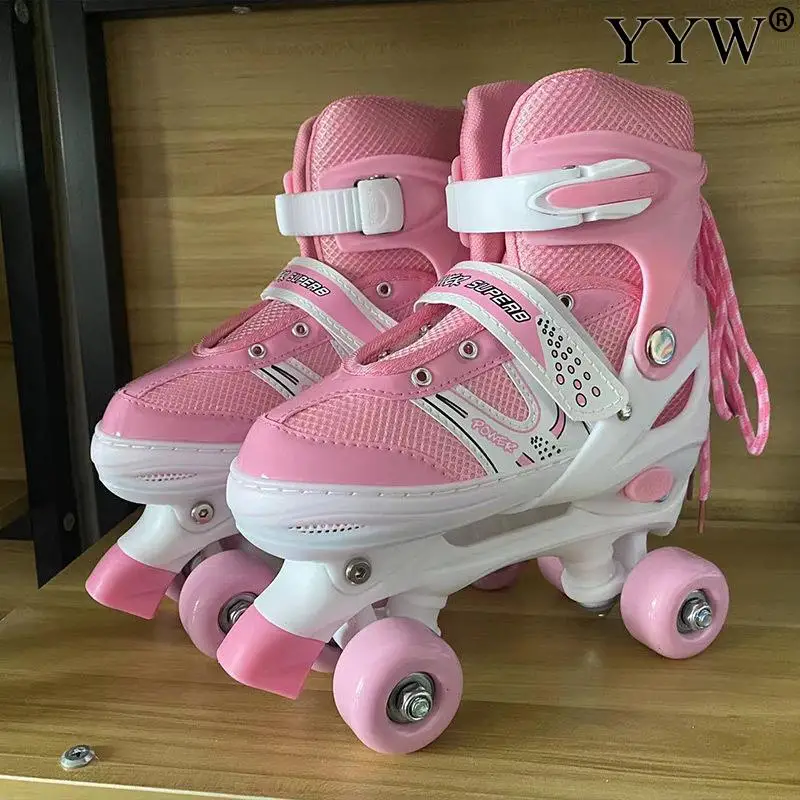 Double Row Quad Roller Skate S - Kids Outdoor Quad ulasan dan harga