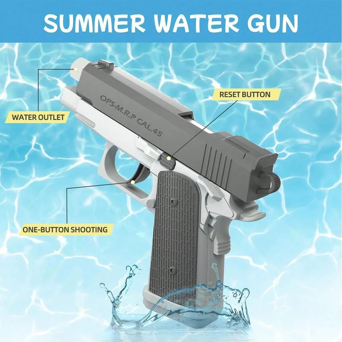 Toy Water Guns Pistol Toy Squi - Kids Outdoor Activity Toys ulasan dan harga