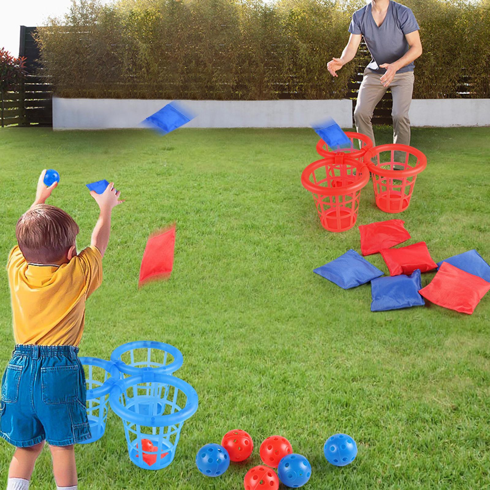 Bean Bags Bucket Game Indoor O - Kids Outdoor Bean Bag ulasan dan harga