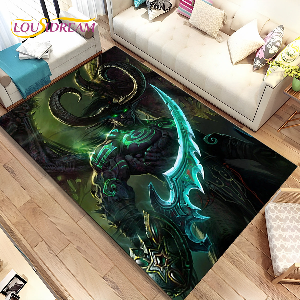 World of Warcraft,WOW ,Game Ga - Kids Outdoor Mat Waterproof ulasan dan harga