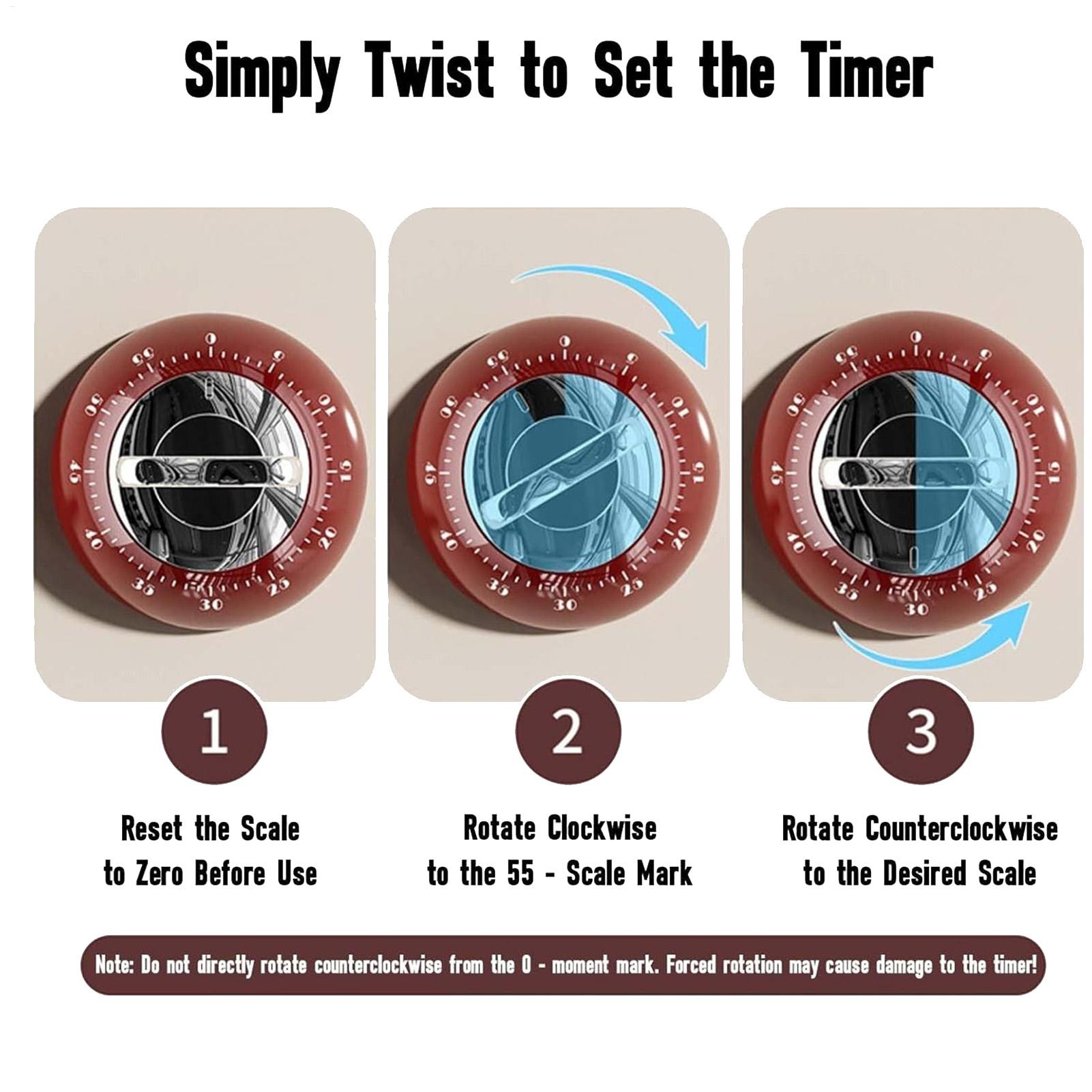 Kitchen Timer Manual Magnetic  - Kids Outdoor Bbq ulasan dan harga