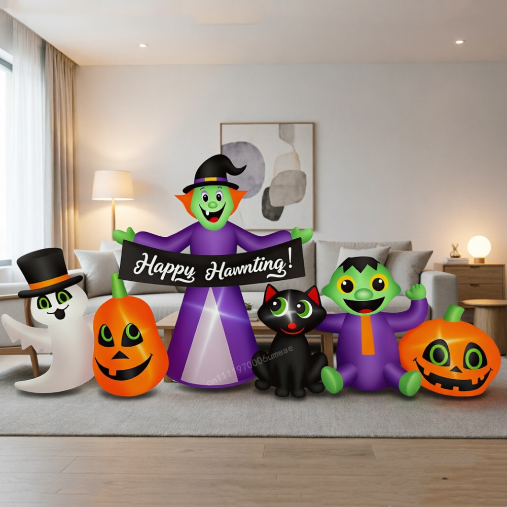 2.4M Halloween Inflatable Witc - Kids Outdoor Yard ulasan dan harga