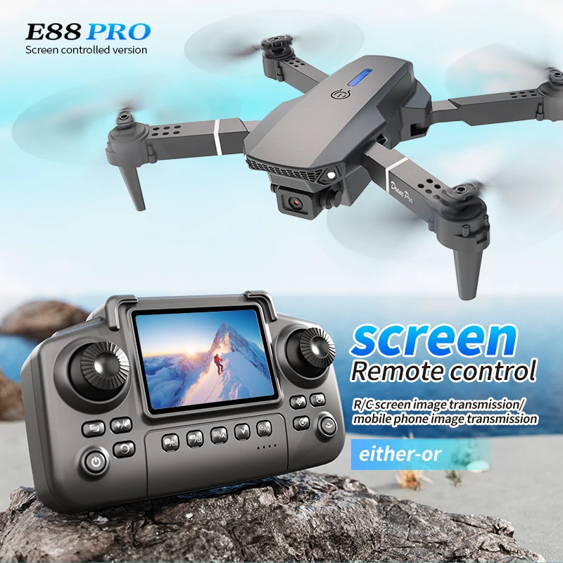 Professional E88 PRO Drone wit - Kids Outdoor Entertainment ulasan dan harga