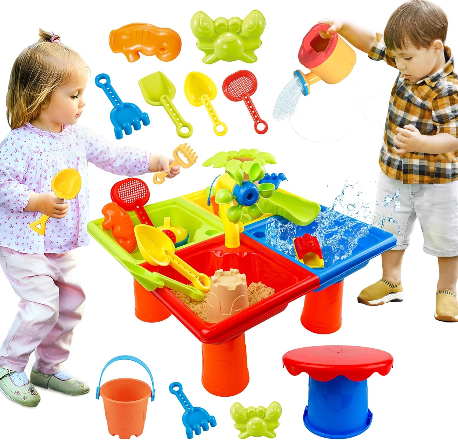 25 Pcs Summer Water Table for  - Kids Outdoor Activity Toys ulasan dan harga