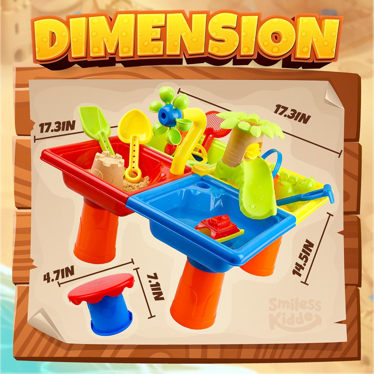 25 Pcs Summer Water Table for  - Kids Outdoor Activity Toys ulasan dan harga
