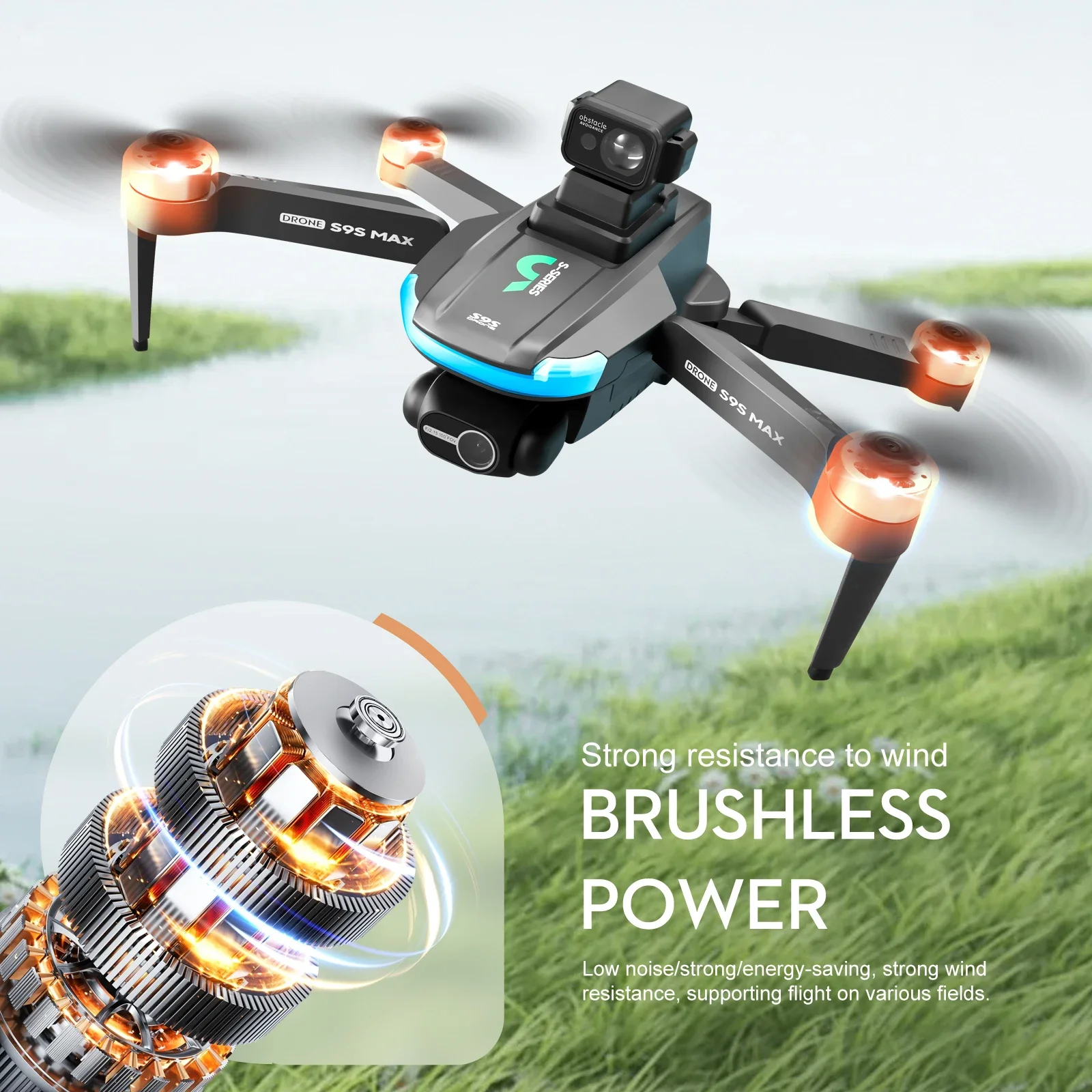 NEW S9S MAX MINI Drone 4K 2-Ax - Kids Outdoor Toy Storage ulasan dan harga