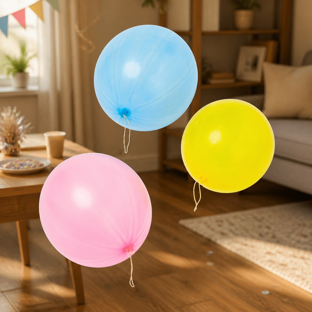 6ct Multicolor Punch Balloons  - Kids Outdoor Games For Party ulasan dan harga