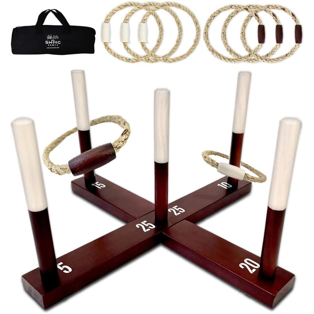 Ring Toss Game All Weather - E - Kids Outdoor Yard ulasan dan harga