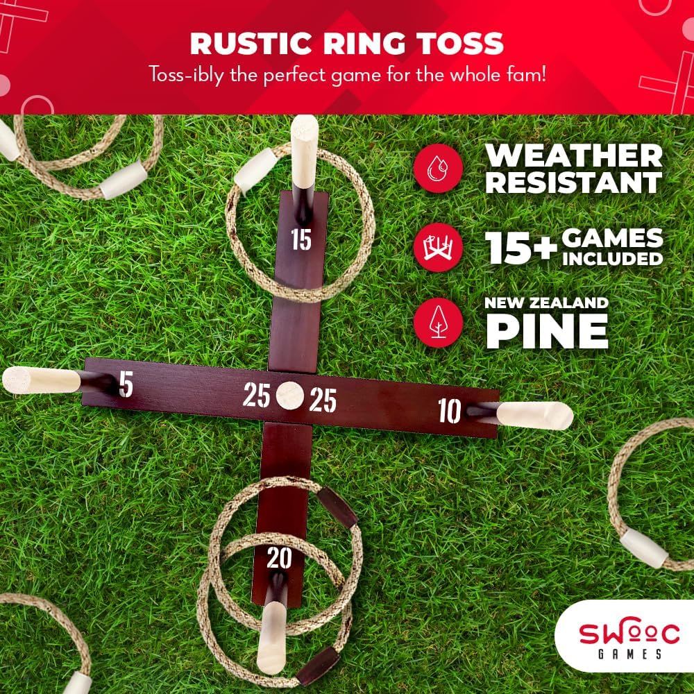 Ring Toss Game All Weather - E - Kids Outdoor Yard ulasan dan harga