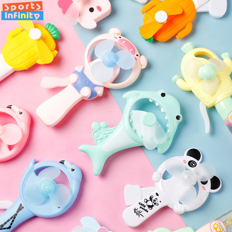 Hand Pressed Fan Cartoon Cute  - Kids Outdoor Bbq ulasan dan harga