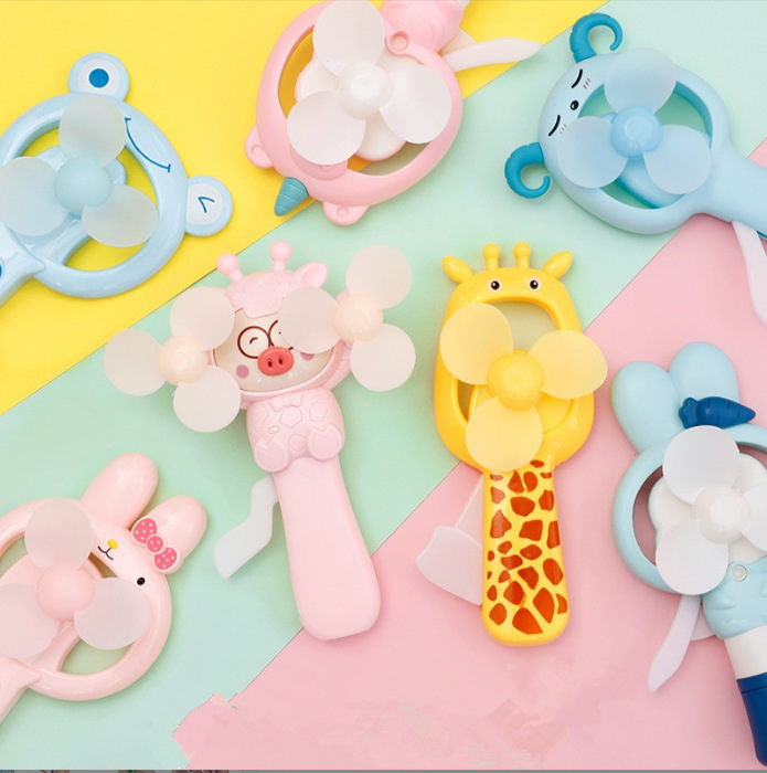 Hand Pressed Fan Cartoon Cute  - Kids Outdoor Bbq ulasan dan harga