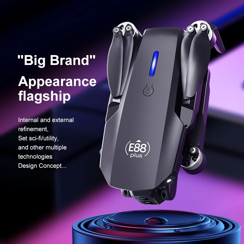 New E88 Plus Quadcopter Drone: - Kids Outdoor Toy Storage ulasan dan harga