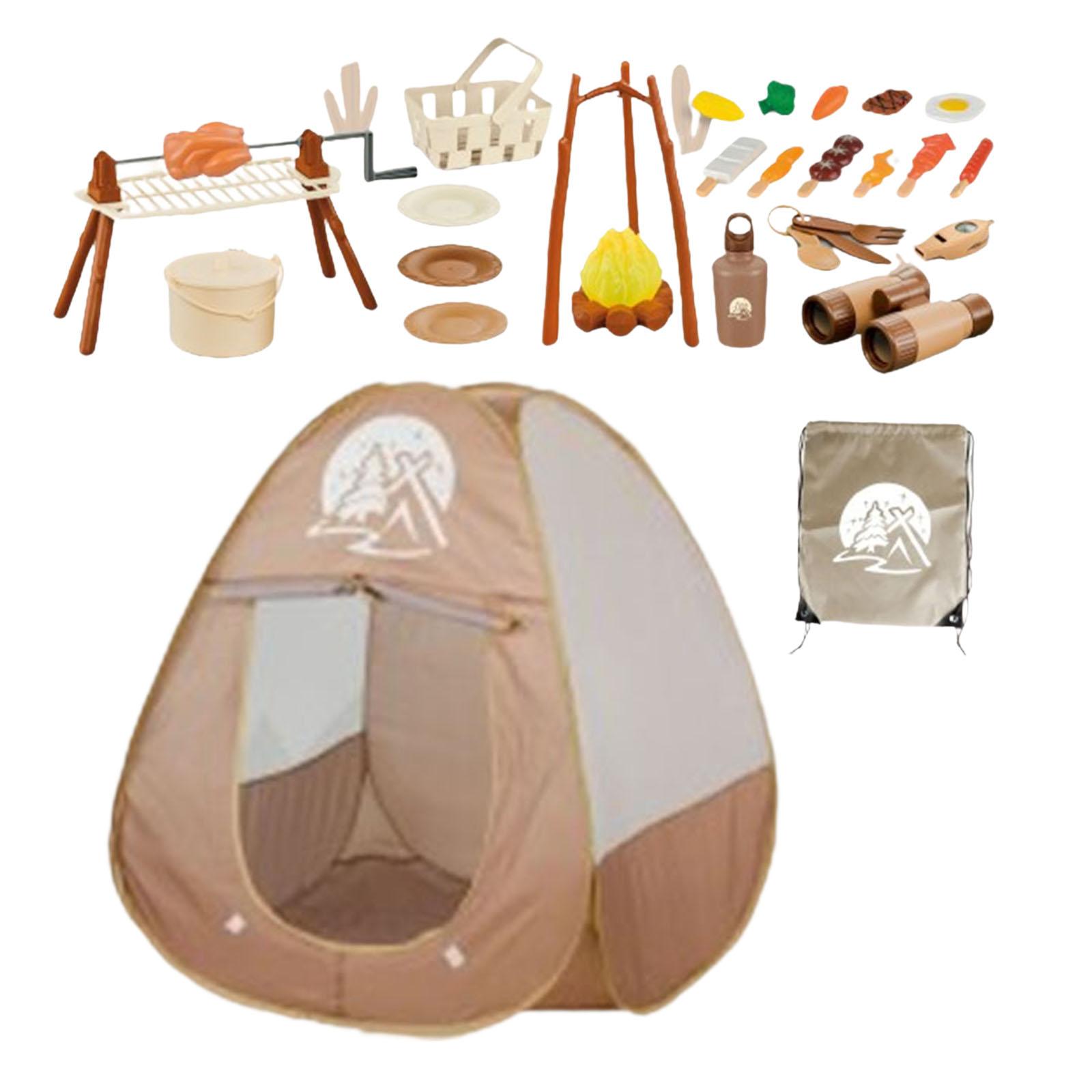 34Pcs Kids Camping Set Picnic  - Kids Outdoor Bbq ulasan dan harga