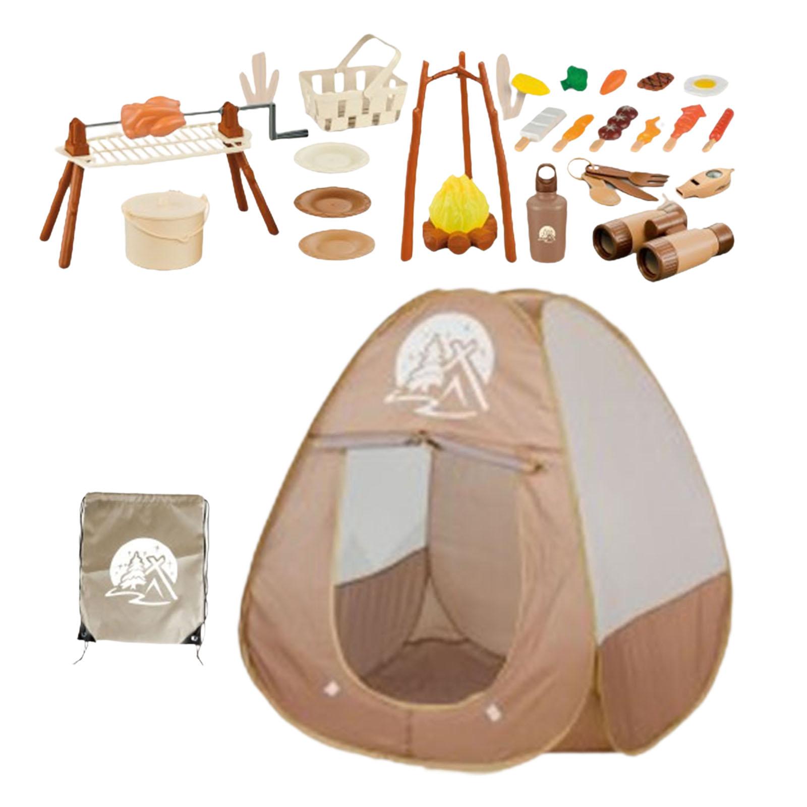 34Pcs Kids Camping Set Picnic  - Kids Outdoor Bbq ulasan dan harga