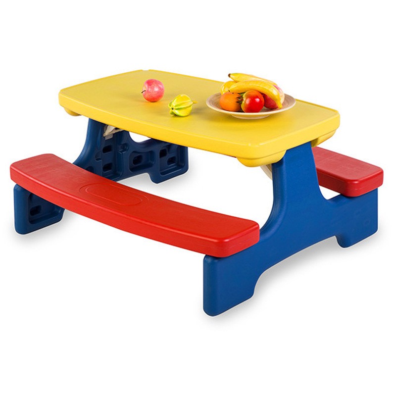 LazyChild Foldable Kids Outdoo - Kids Outdoor Table And Chairs With Umbrella ulasan dan harga
