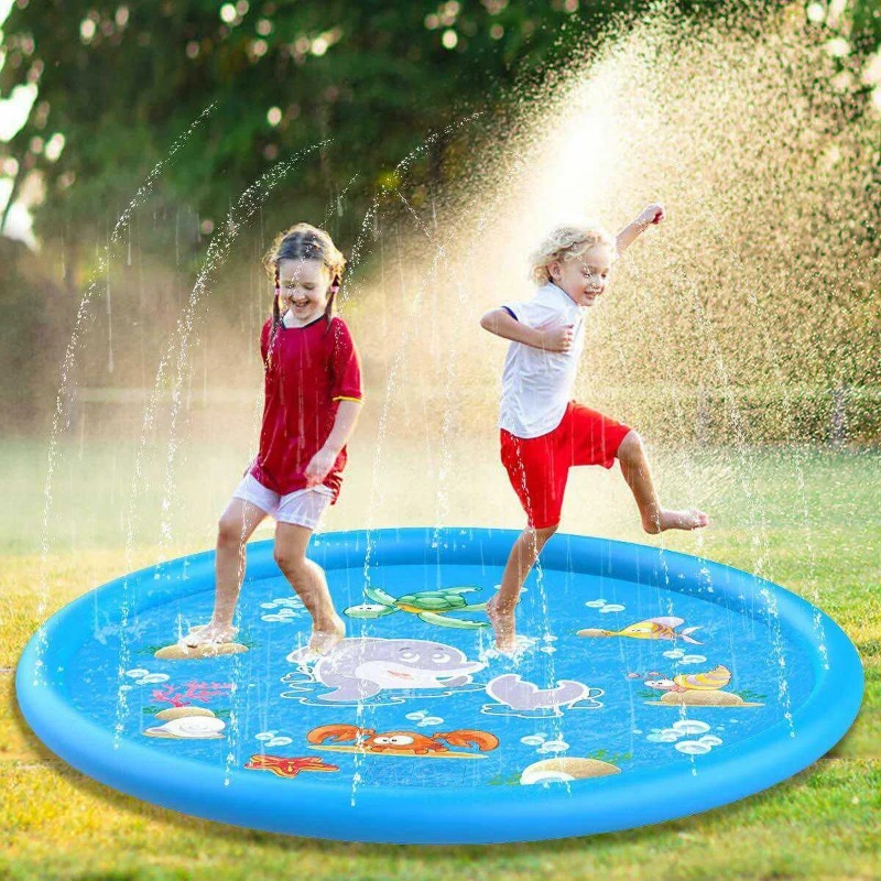 Water Splash Pools Kids Outdoo - Kids Outdoor Yard ulasan dan harga