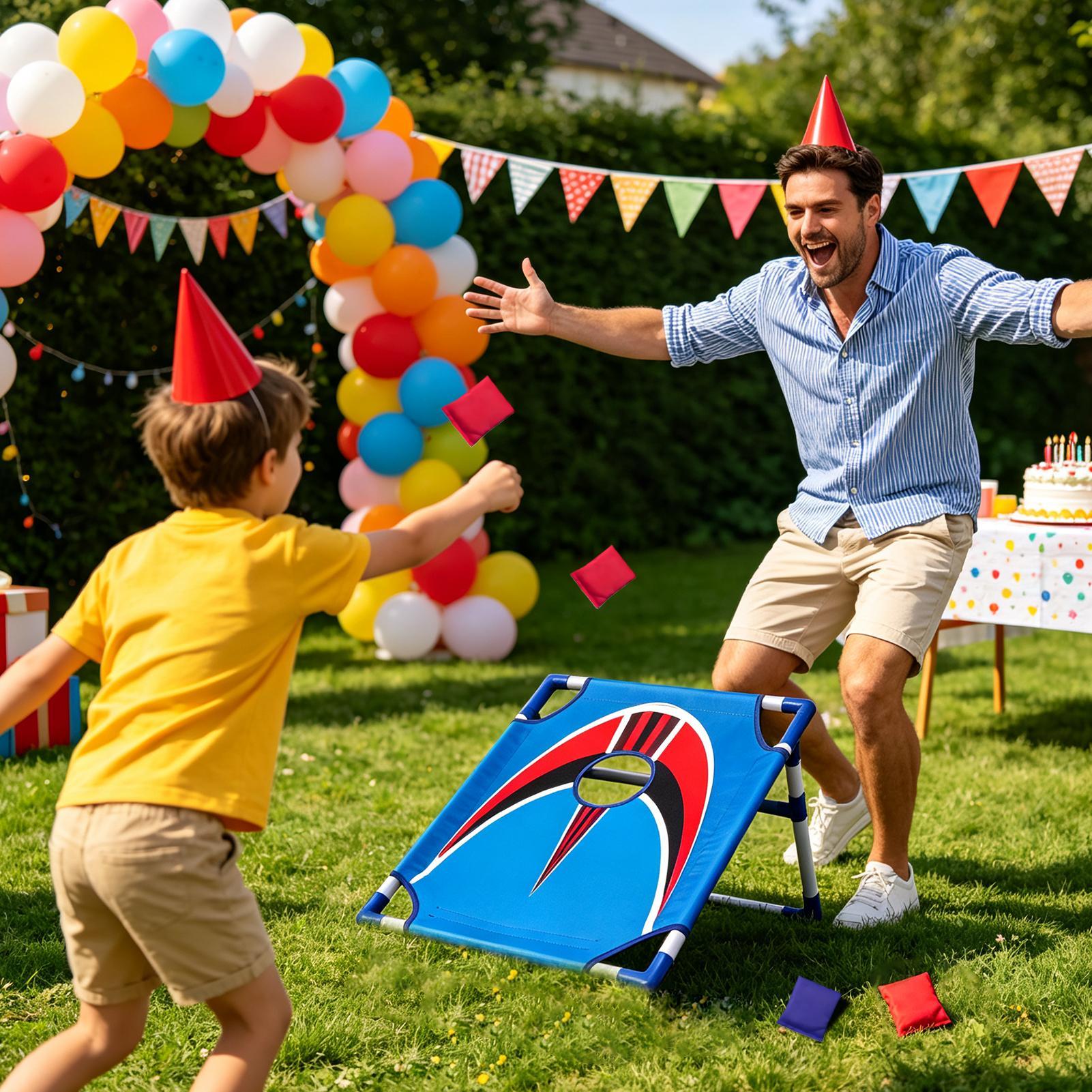 Kids Bean Bag Toss Portable Fo - Kids Outdoor Bean Bag ulasan dan harga