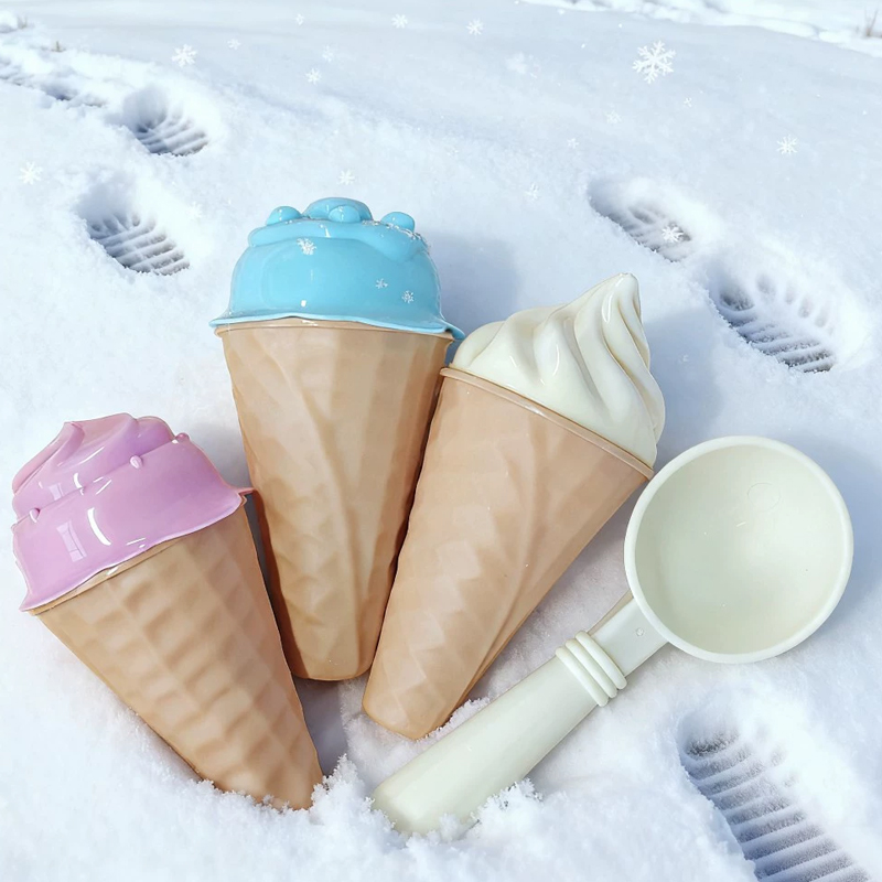 Kids Ice Cream Cone Sand Mold  - Kids Outdoor Entertainment ulasan dan harga