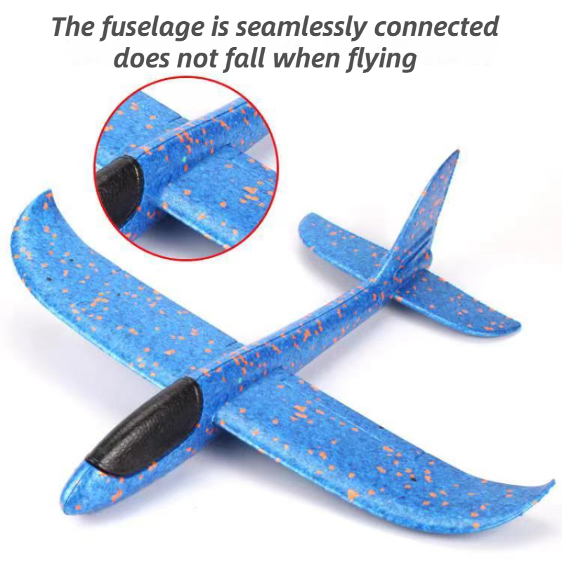 48cm Large Foam Airplane Child - Kids Outdoor Entertainment ulasan dan harga