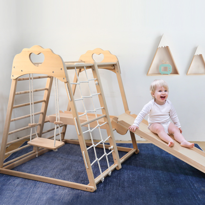 Jungle Gym Kids Outdoor Wooden - Kids Outdoor Jungle Gym ulasan dan harga