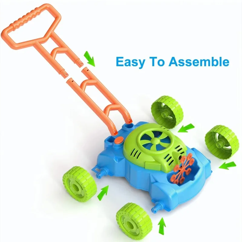 Electric Bubble Cart Toy Outdo - Kids Outdoor Lawn Mower ulasan dan harga