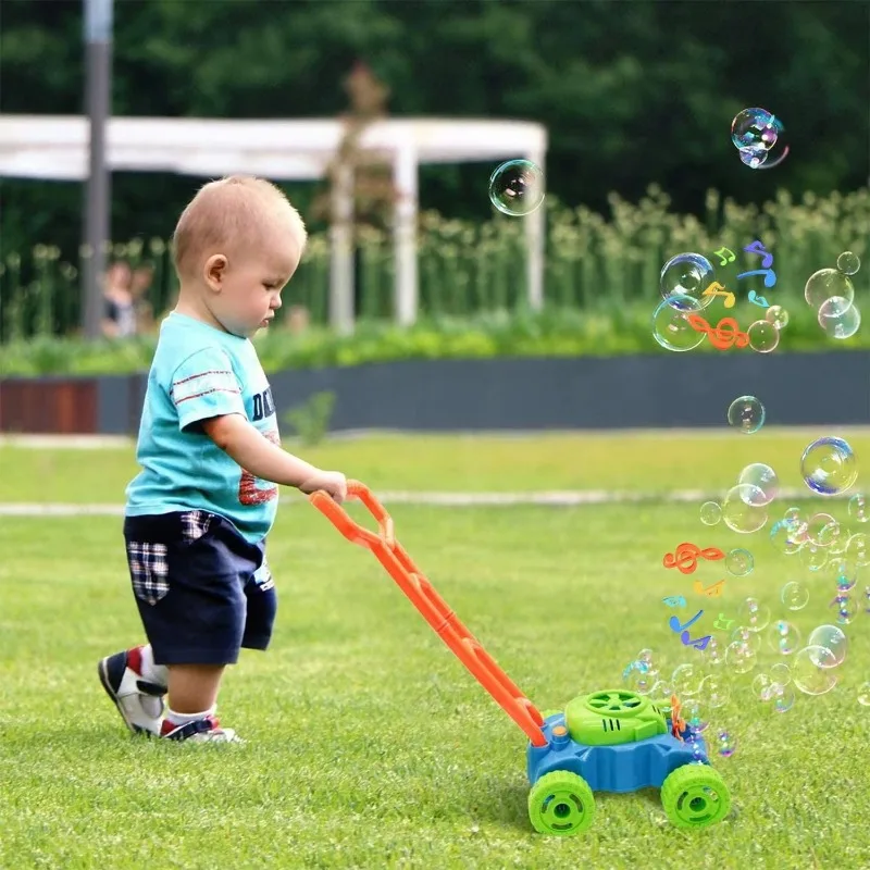 Electric Bubble Cart Toy Outdo - Kids Outdoor Lawn Mower ulasan dan harga