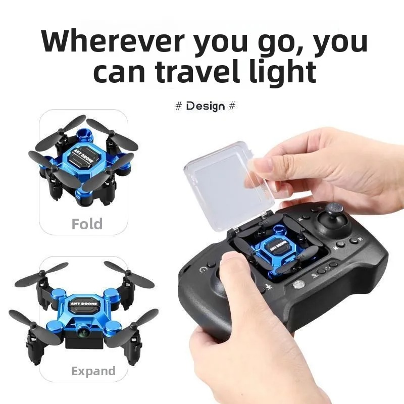 Mini Folding Mosquito Drone wi - Kids Outdoor Entertainment ulasan dan harga
