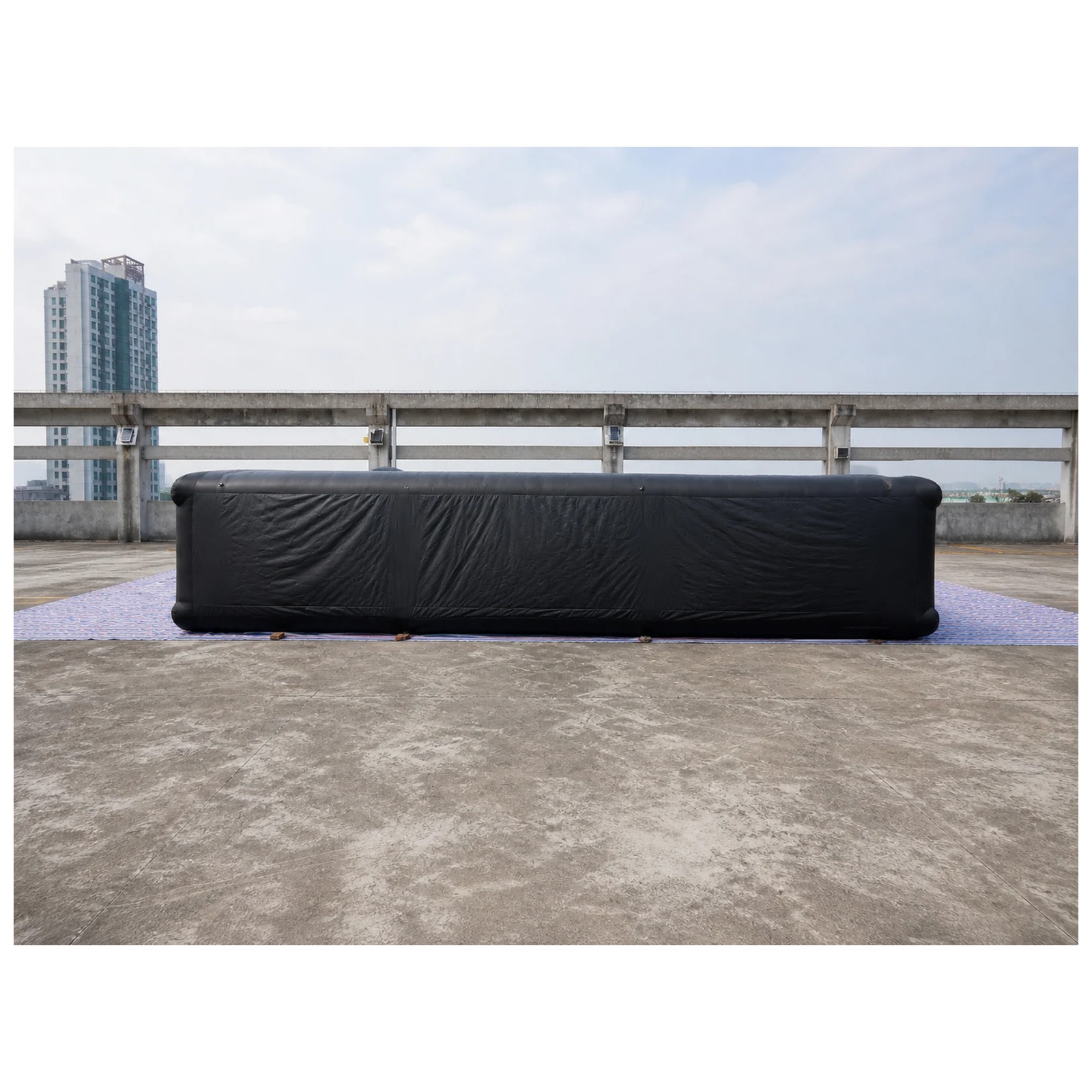 Large Plain Black Inflatable M - Kids Outdoor Games For Party ulasan dan harga