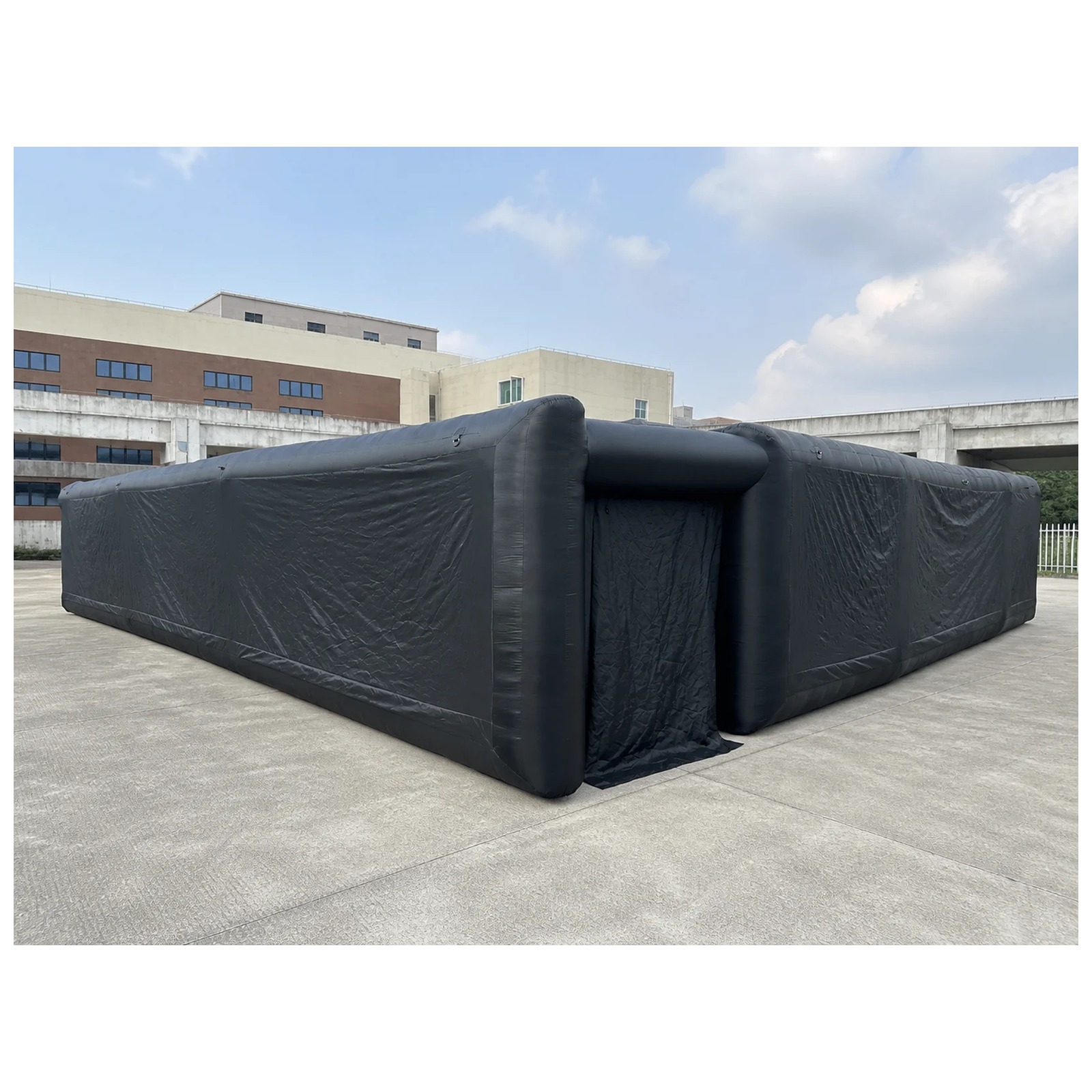 Large Plain Black Inflatable M - Kids Outdoor Games For Party ulasan dan harga