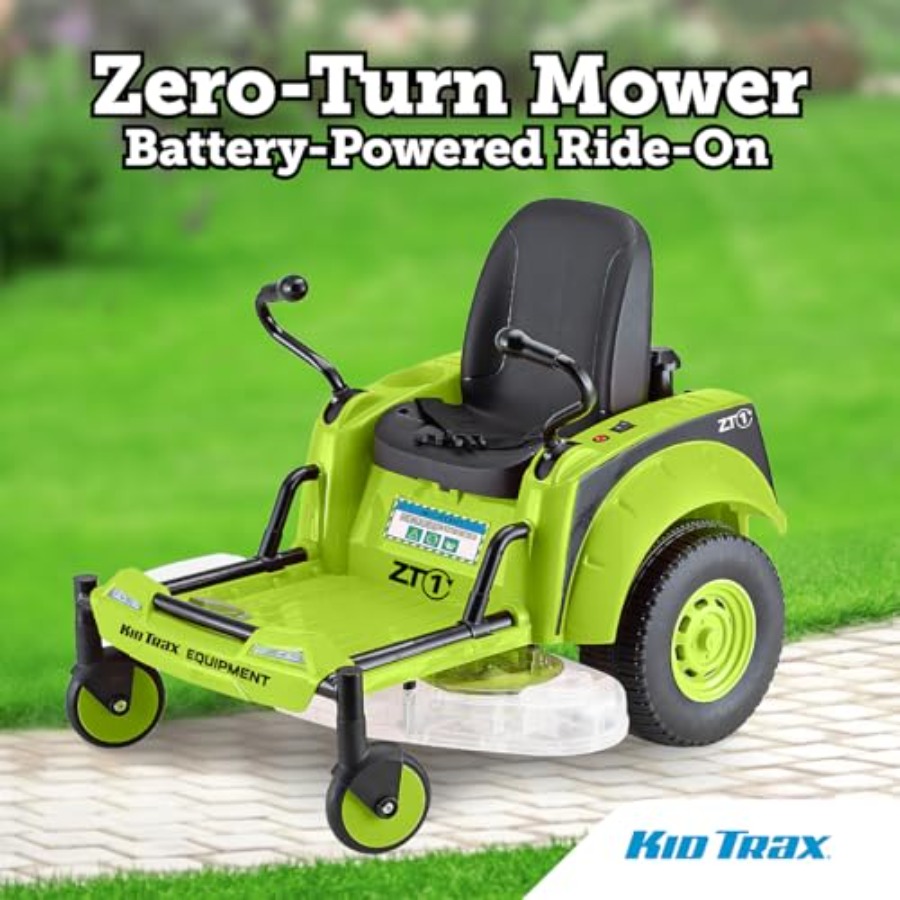Kid Trax 12V Zero Turn Lawn Mo - Kids Outdoor Lawn Mower ulasan dan harga