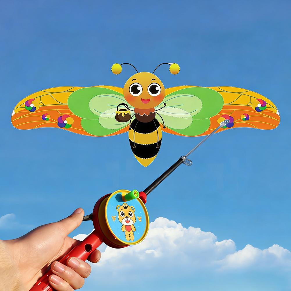 Mini Fishing Rod Kite for Kids - Kite Easy Fly Kids ulasan dan harga