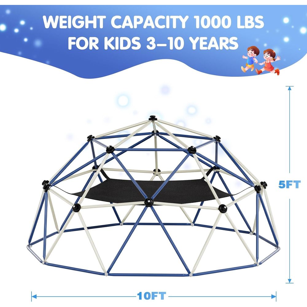 ClimDome,10T Dome Climber with - Kids Outdoor Jungle Gym Dome ulasan dan harga