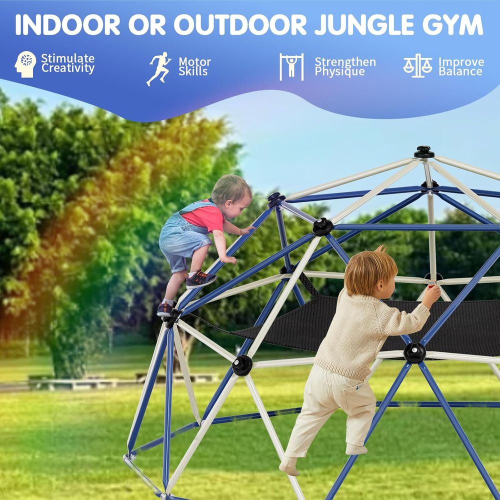ClimDome,10T Dome Climber with - Kids Outdoor Jungle Gym Dome ulasan dan harga