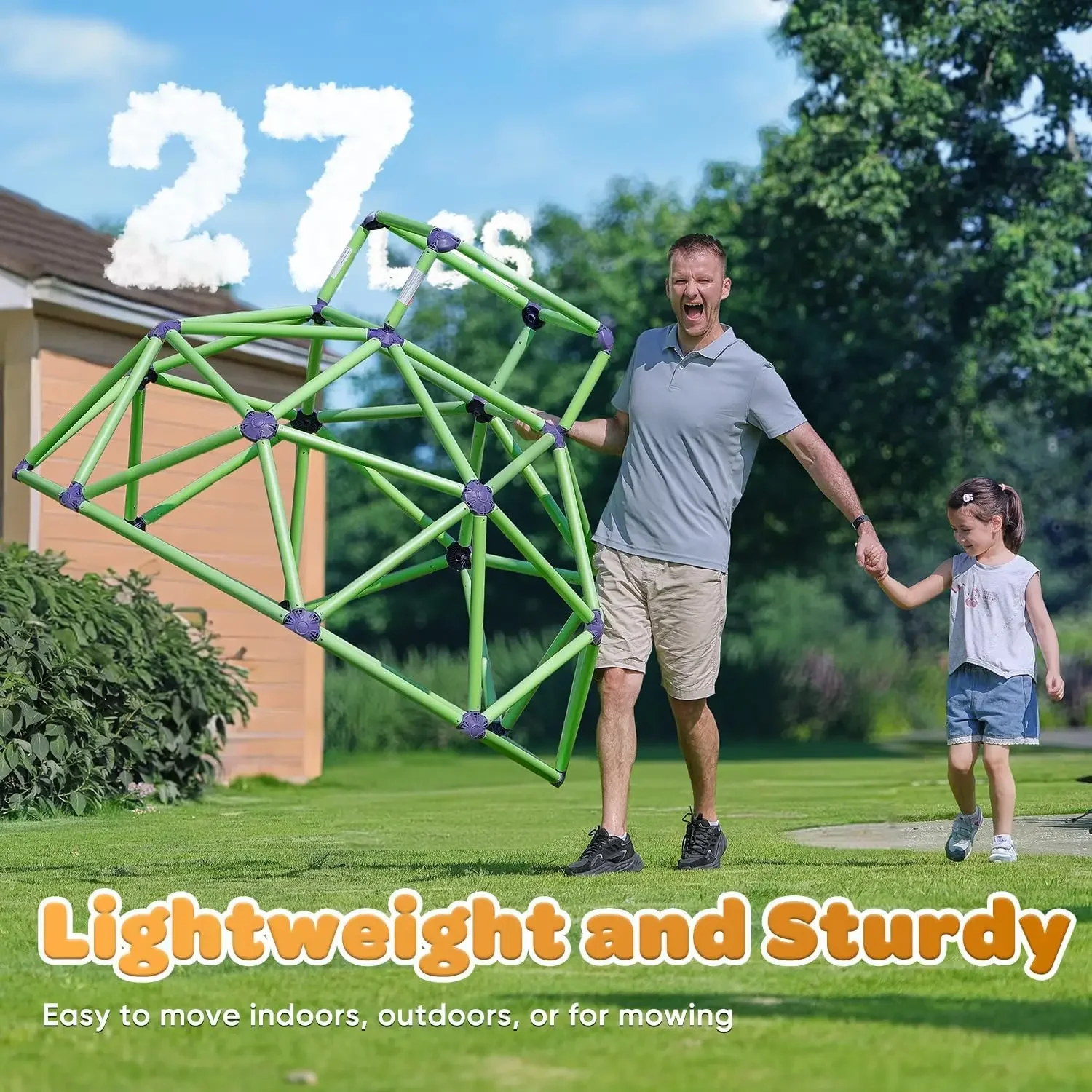 Zupapa Monkey Bars Climbing Do - Kids Outdoor Jungle Gym Dome ulasan dan harga