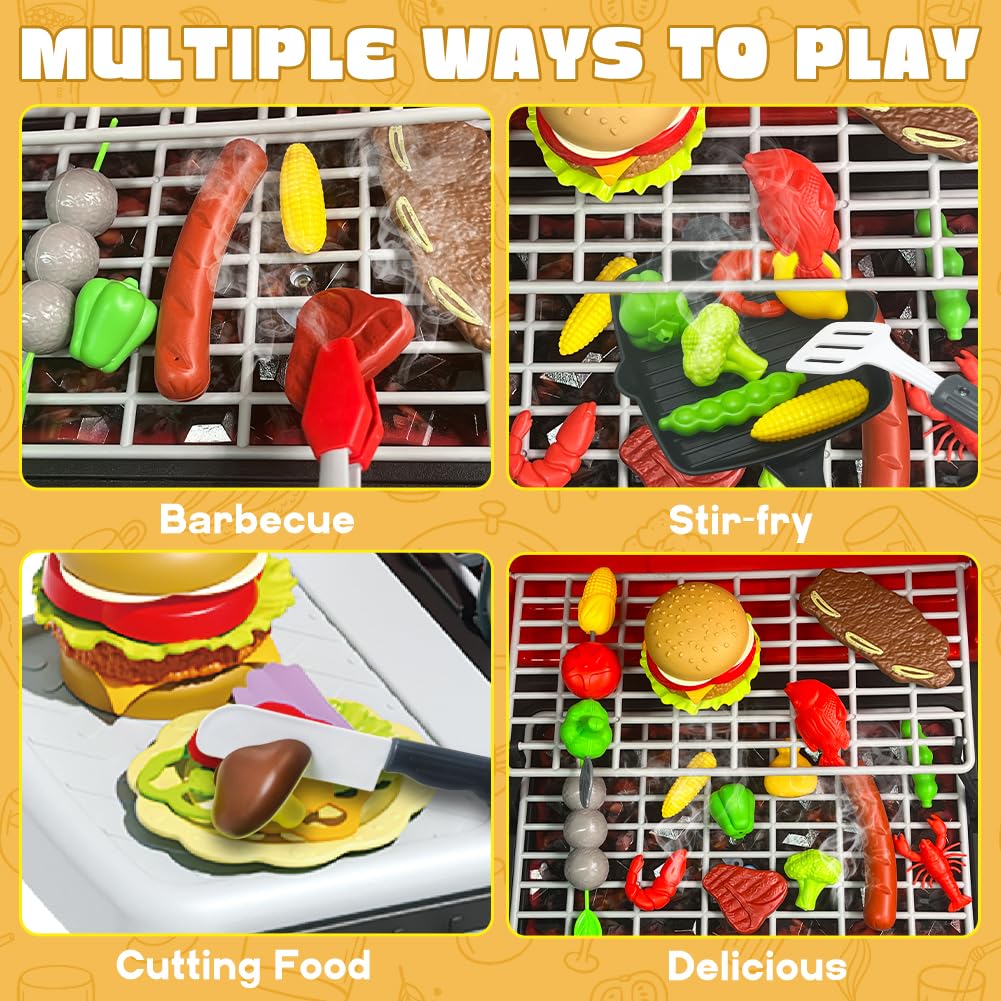 Kid Toy Grill, BBQ Grill Plays - Kids Outdoor Bbq ulasan dan harga