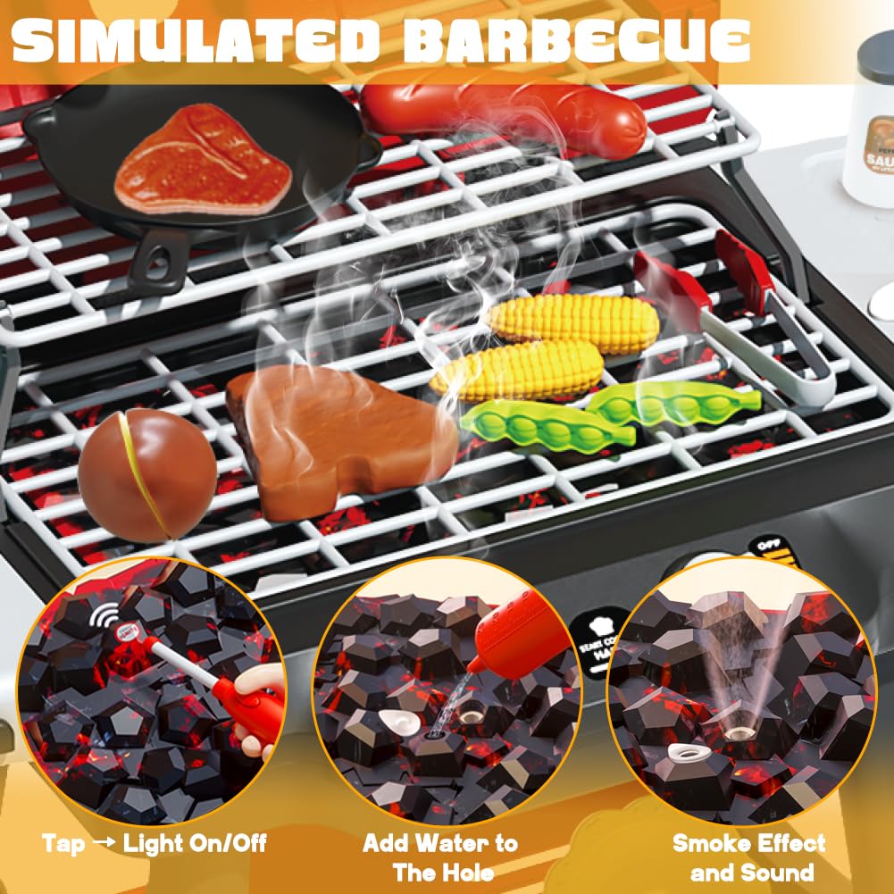 Kid Toy Grill, BBQ Grill Plays - Kids Outdoor Bbq ulasan dan harga