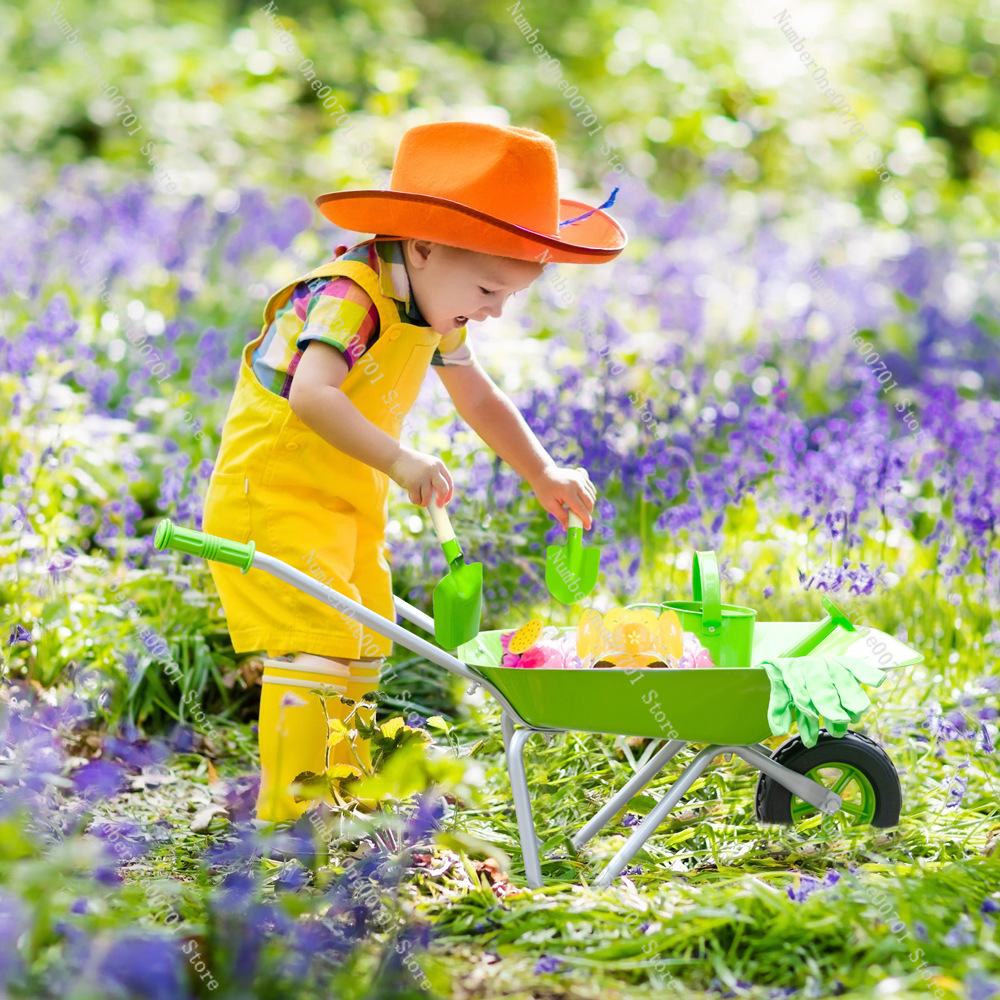 Kids Outdoor Wheelbarrow, Gree - Kids Outdoor Activity Toys ulasan dan harga