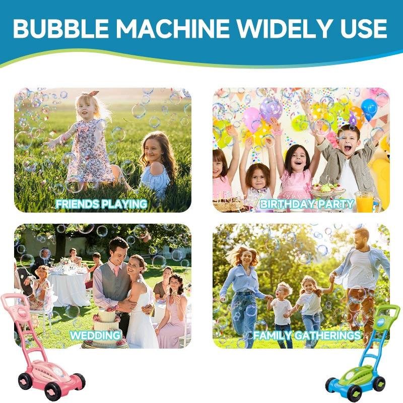 Cart Bubble Machine LAWN MOWER - Kids Outdoor Lawn Mower ulasan dan harga
