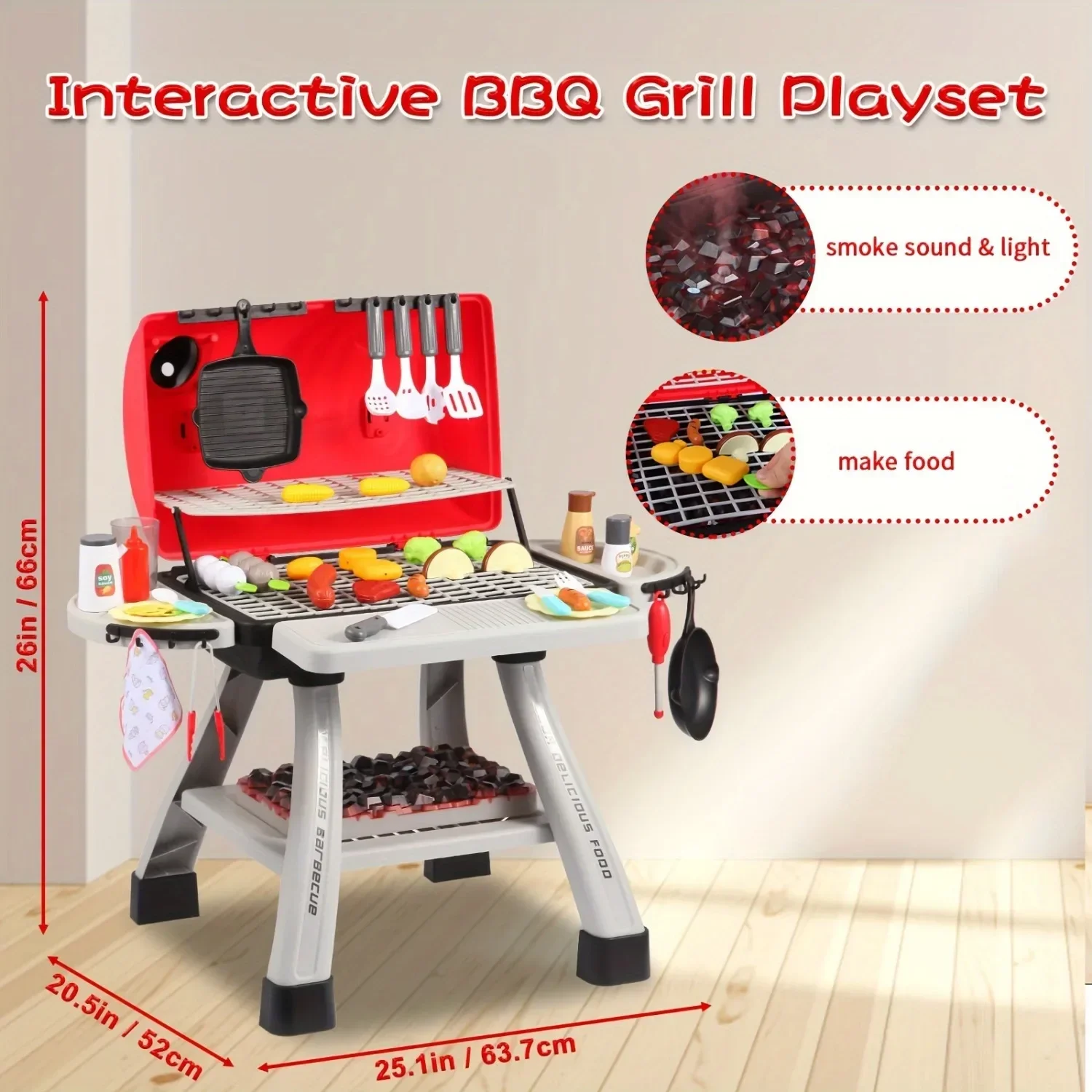 Barbecue Grill Toy Set Kids BB - Kids Outdoor Bbq ulasan dan harga