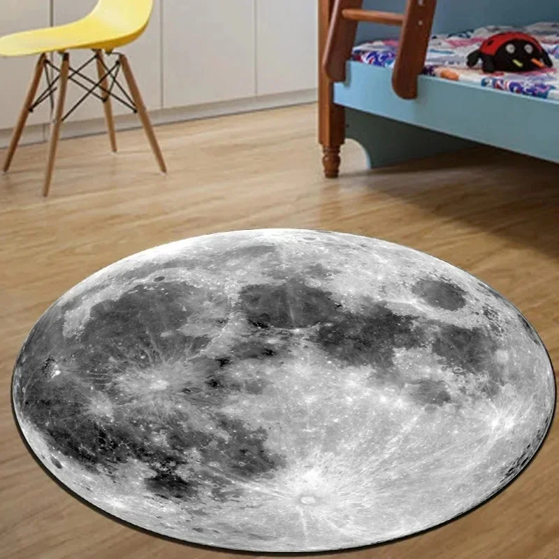 VIKAMA 3D Realistic Earth Roun - Kids Outdoor Mat Waterproof ulasan dan harga