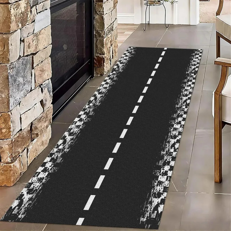 VIKAMA Airplane Runway Print R - Kids Outdoor Mat Waterproof ulasan dan harga