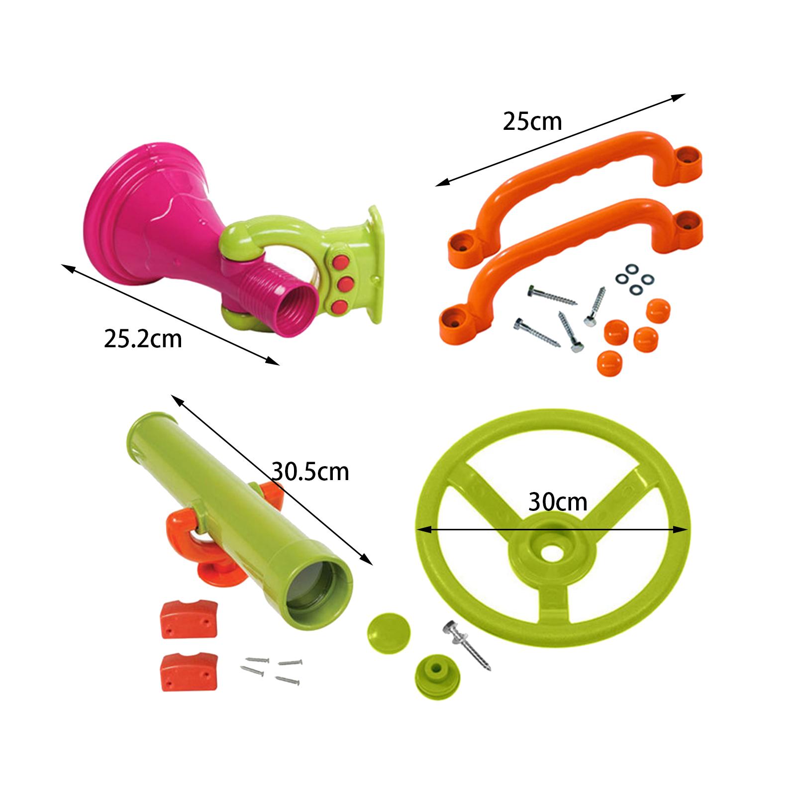 4 Pieces Jungle Gym Kingdom Pl - Kids Outdoor Jungle Gym ulasan dan harga