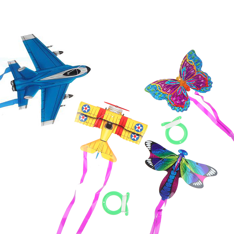 Hot Colorful Pocket Kite Outdo - Kite Easy Fly Kids ulasan dan harga
