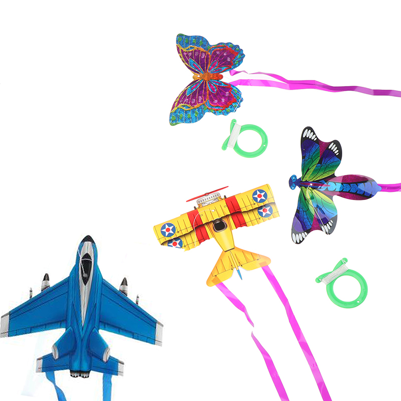 Hot Colorful Pocket Kite Outdo - Kite Easy Fly Kids ulasan dan harga