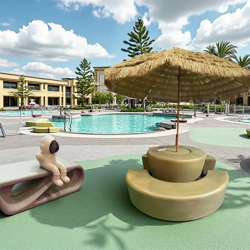 Modern Outdoor Round Table and - Kids Outdoor Table And Chairs With Umbrella ulasan dan harga