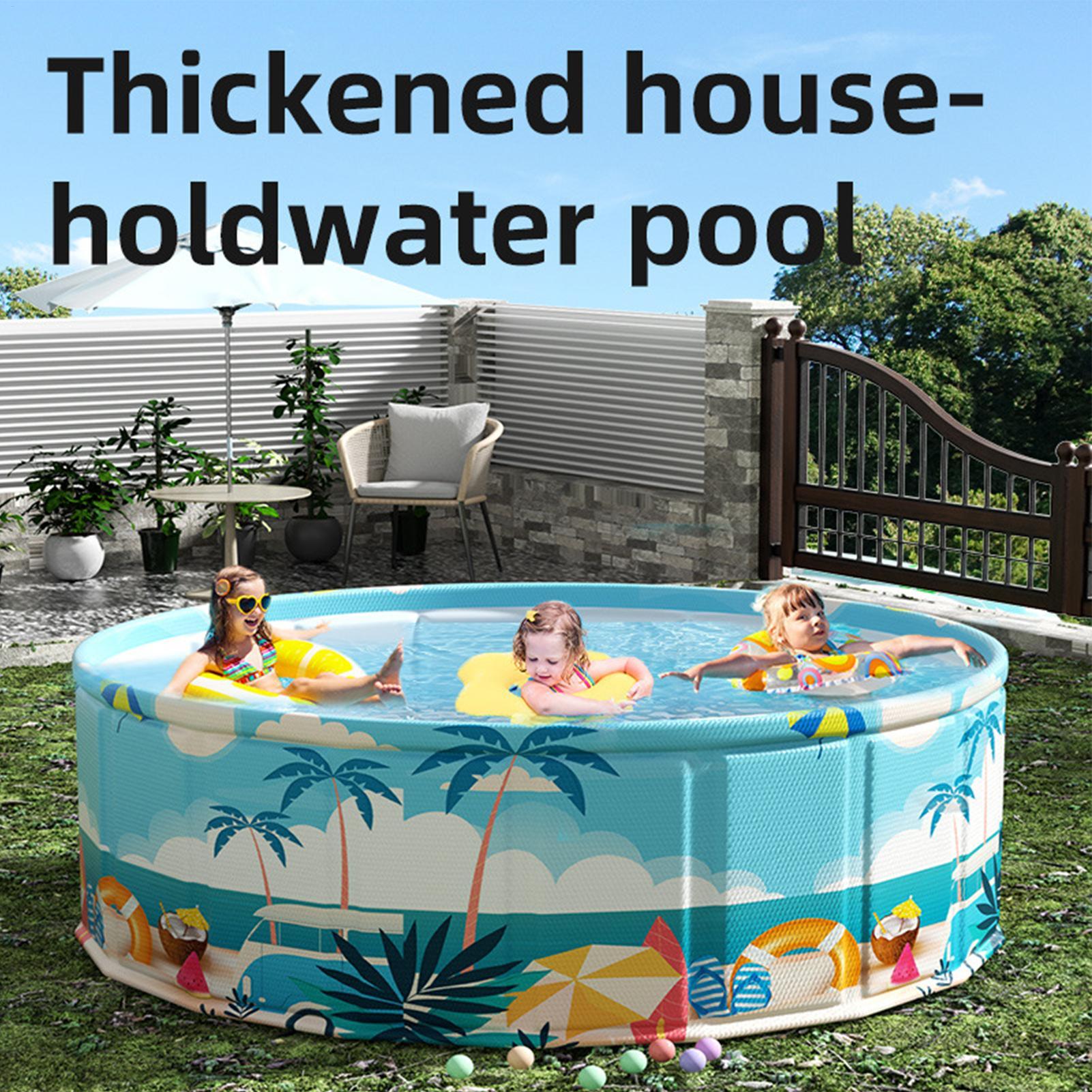 Foldable Kids Pool Foldable Wa - Kids Outdoor Yard ulasan dan harga